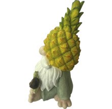 Záhradný trpaslík s ananásovou čiapkou