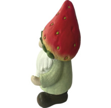 Záhradný trpaslík s jahodovou čiapkou