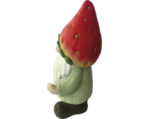 Záhradný trpaslík s jahodovou čiapkou