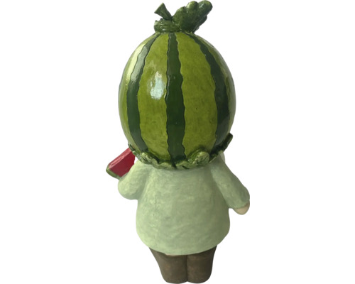 Dekoratívna figúrka melón zozadu