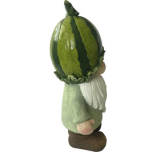 Záhradný trpaslík s melónovou čiapkou