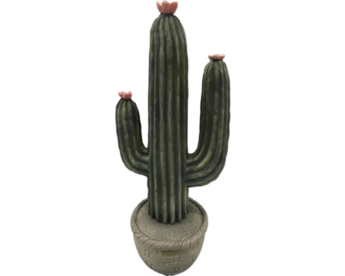 Dekoratívna figúrka kaktus s kvetináčom