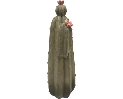 Dekoratívna figúrka kaktusu s kvetmi