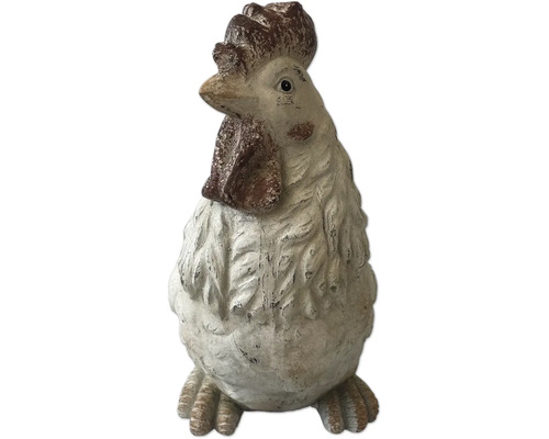 Dekoratívna figúrka sliepky do záhrady