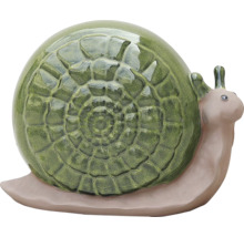 Dekoratívna záhradná skulptúra v tvare slimáka