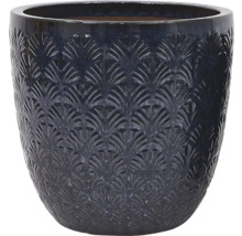 Dekoratívny kvetináč s listovým vzorom