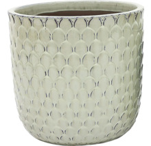 Keramický kvetináč so vzorom šupín