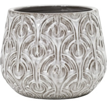 Keramický kvetináč so vzorom