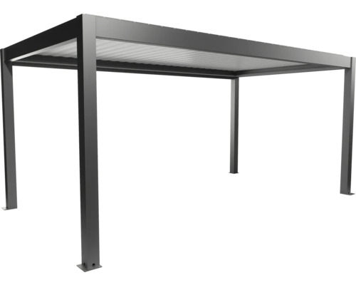 Voľne stojace kovové terasové zastrešenie do záhrady