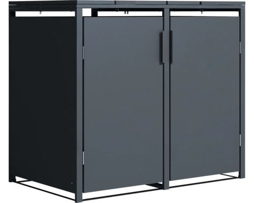 Kôš na odpad s dvomi dverami na uskladnenie odpadu