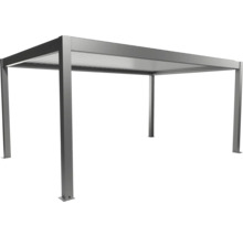 Voľne stojaca kovová pergola do záhrady