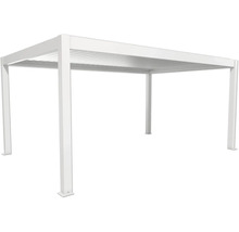 Voľne stojaca biela pergola