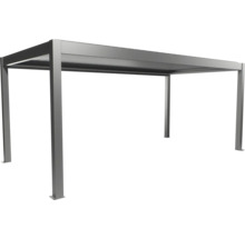 Voľne stojaca sivá pergola na vonkajšie použitie