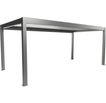 Voľne stojaca hliníková pergola s lamelovou strechou do záhrady