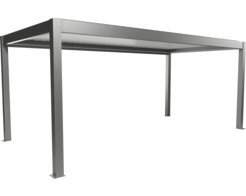 Voľne stojace kovové prestrešenie terasy so strechou