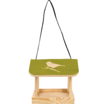 Drevené krmítko pre vtáky so závesom