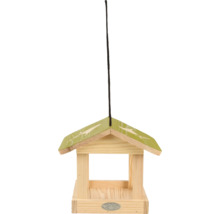 Drevené krmítko pre vtáky so závesnou šnúrou