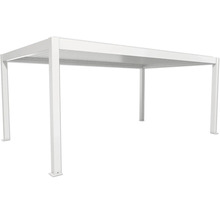 Voľne stojaca biela pergola