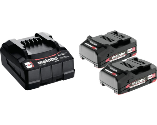 Nabíjačka batérií Metabo s dvoma batériami