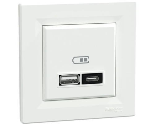 USB nabíjacia zásuvka s rámom