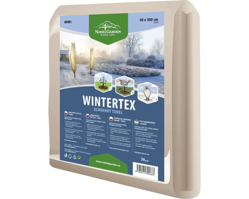 Ochranný tunel na kríky WINTERTEX 40 x 300 cm 30 g Balenie Nohel Garden Wintertex ochrannej textílie 40 x 300 cm