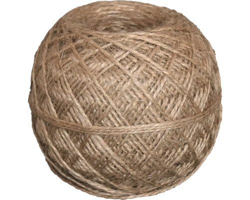 Motúz jutový Ø 3,5 mm x 60 m 200 g Guľa motúza