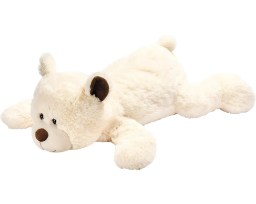 Ležiaci plyšový ľadový medveď