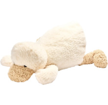 Plyšová hračka kačica, ležiaca