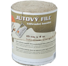 Jutová plsť záhradný obväz, rolka 15 cm x 4 m