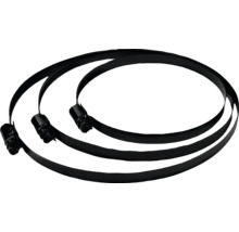 Tri kovové hadicové spony