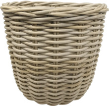 Prútený kôš z ratanu