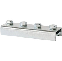 Spojka trapézového plechu so štyrmi skrutkami