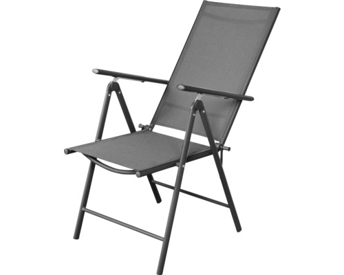 Nastaviteľné záhradné kreslo s opierkami na ruky