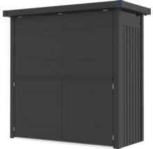 Záhradná skriňa so štyrmi dverami na vonkajšie použitie