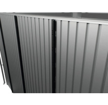 Detailný záber kovovej rolety