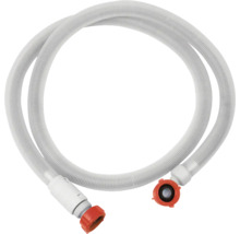 Prívodná hadica práčky s rebrovaným povrchom a prípojkami