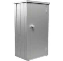 Kovová záhradná skriňa s dverami