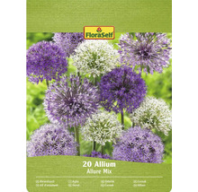 Balenie okrasného cesnaku Allium Allure Mix s logom FloraSelf