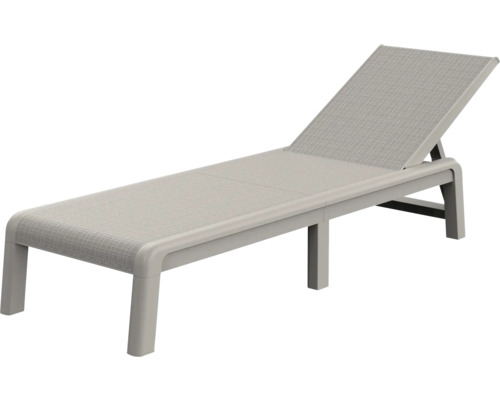 Vonkajšie ležadlo s nastaviteľným operadlom