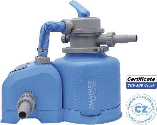 Piesková filtrácia Marimex ProStar 4000 s certifikátom TÜV SÜD Czech a pečaťou Vyrobené v Českej republike