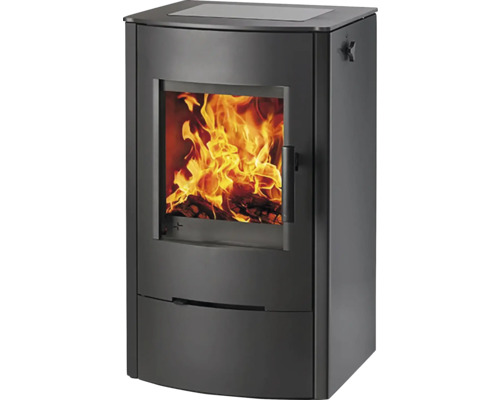 Krbové kachle s horiacim drevom vo vnútri