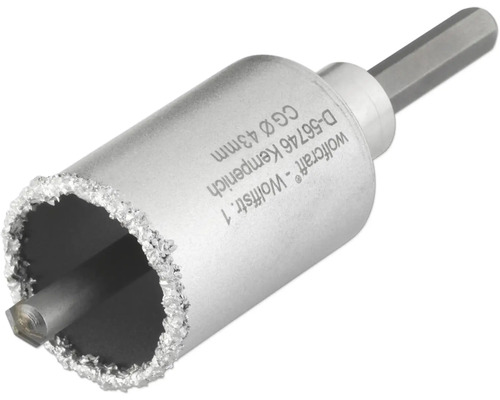 Wolfcraft vrták do dlaždíc s priemerom 43 milimetrov