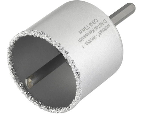 Wolfcraft dierovacia píla na dlaždice s priemerom 73 milimetrov