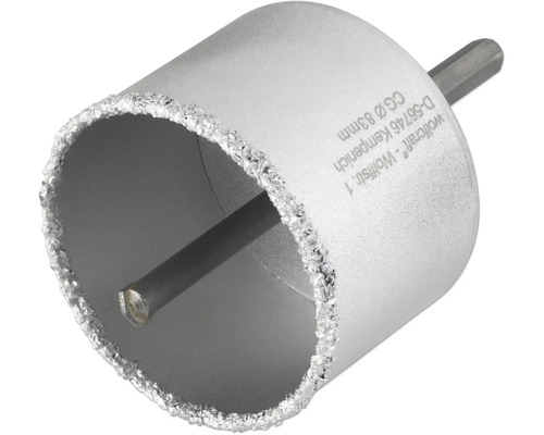 Wolfcraft vrták na dlaždice s priemerom 83 milimetrov