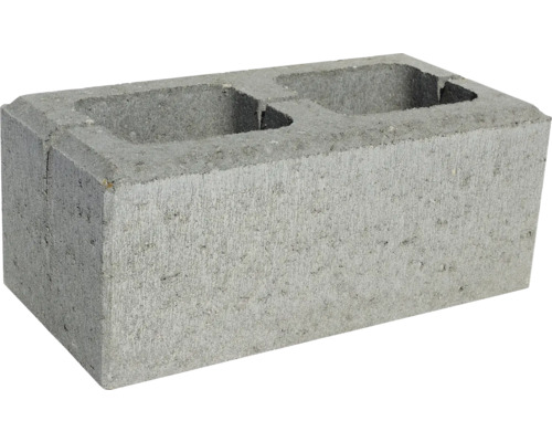 Základný prvok RIVAGO sivý 40 x 20 x 16 cm Betónový tvárnica