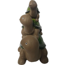 Dekoratívna záhradná figúrka: Tri korytnačky naskladané na sebe