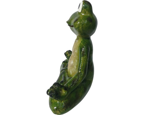 Dekoratívna figúrka žaby do záhrady