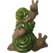 Dekoratívna záhradná figúrka: Tri slimáky naskladané na sebe