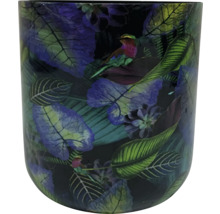 Dekoratívna váza na kvety s vtáčími motívmi