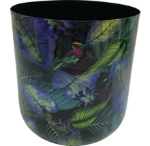 Kvetináč so vzorom vtáka a listov